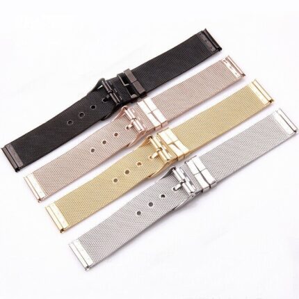 랜덤발송 메탈 메쉬 합금 시계 스트랩 / 클래식 시계줄 캐주얼