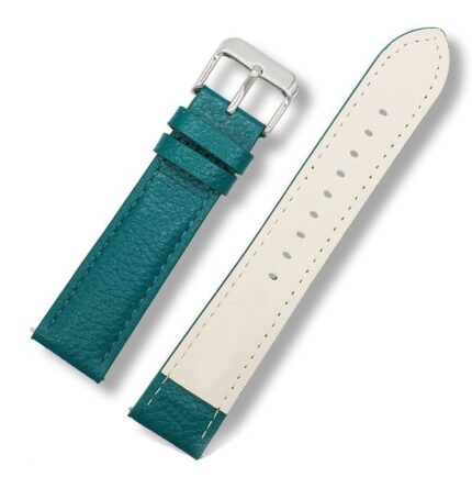 연그린색 무늬 인조가죽 시계줄 / 빈티지 클래식 데일리 교체용 스트랩